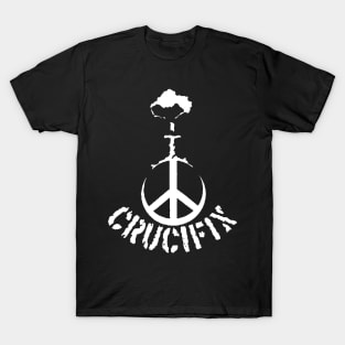 PEACE ANARCHY san francisco anarcho punk T-Shirt